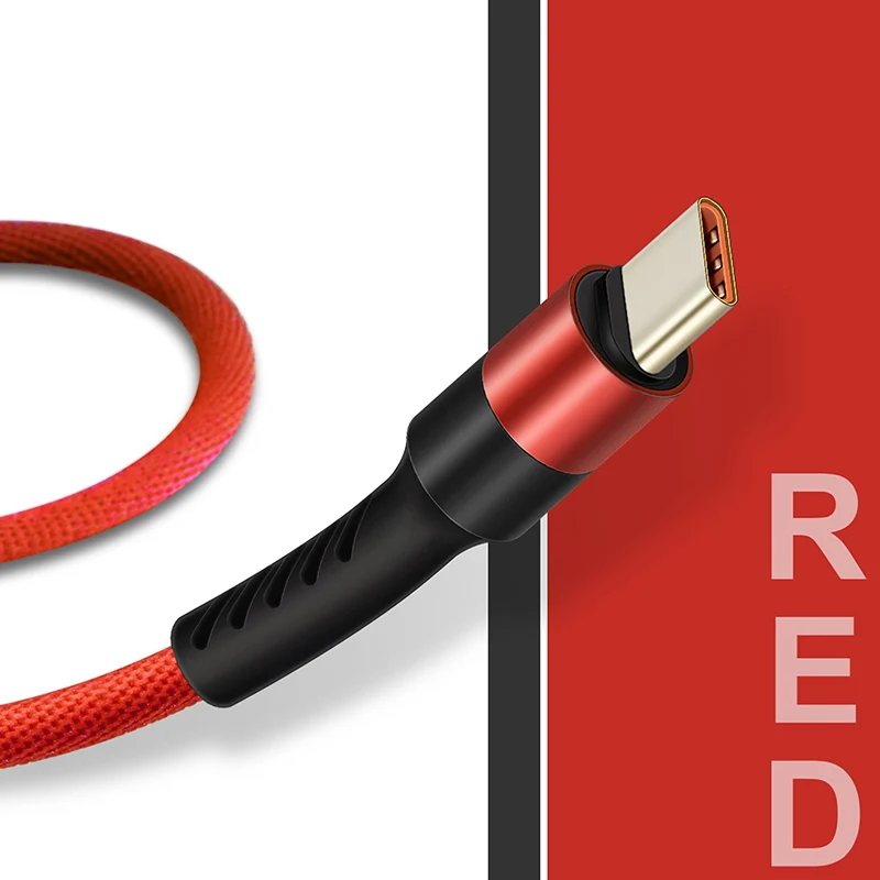 Кабель USB C кабель type C кабель для мобильного телефона Быстрая зарядка телефонный кабель для samsung S9 huawei P10 nintendo Oneplus 5 черный C245