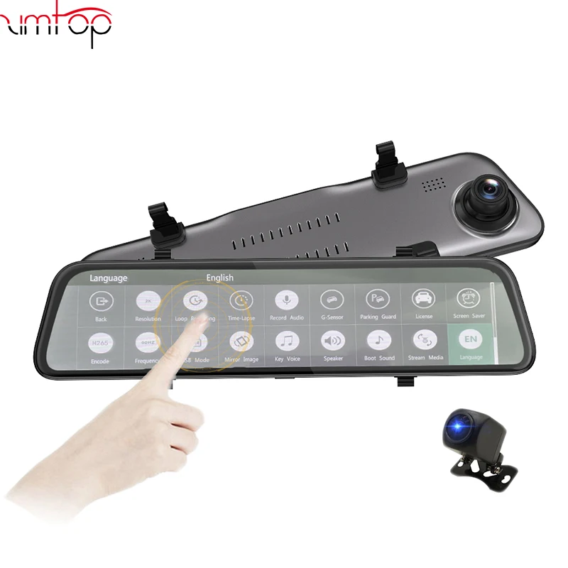 2019 12 дюймов новые продукты передний 2K обратный 1080P супер разрешение градусов 170 Вт