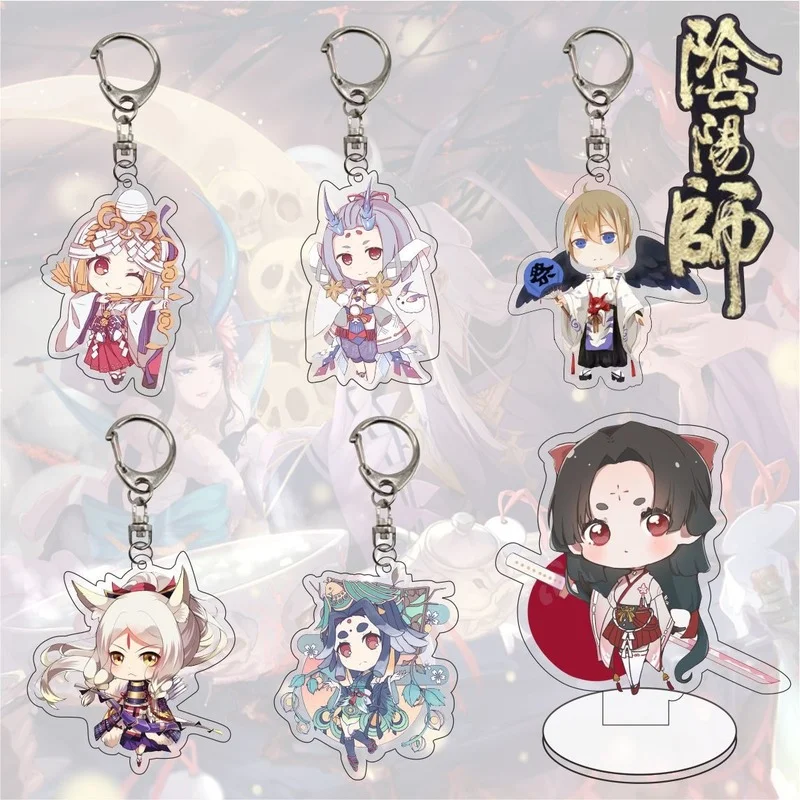 

Аниме мультфильм Onmyoji акриловый брелок кулон для детей Подарки