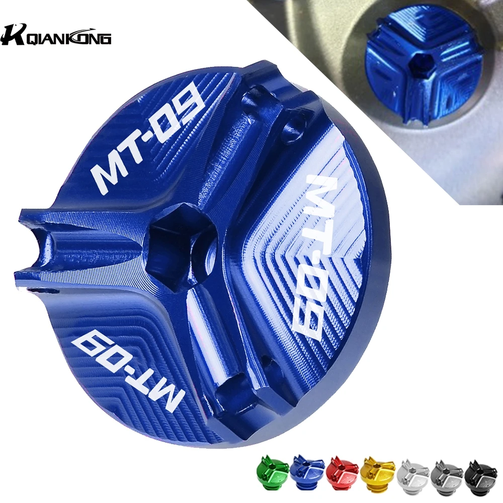 Для YAMAHA MT 09 2013 2014 2015 2016 2017 2018 CNC алюминий MT09 логотип M20 * 2019 масляный фильтр