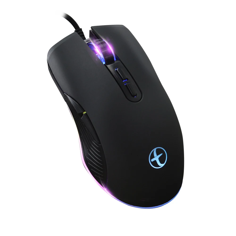 Проводной Мышь эргономичный RGB светодиодный светильник компьютер игровая мышь