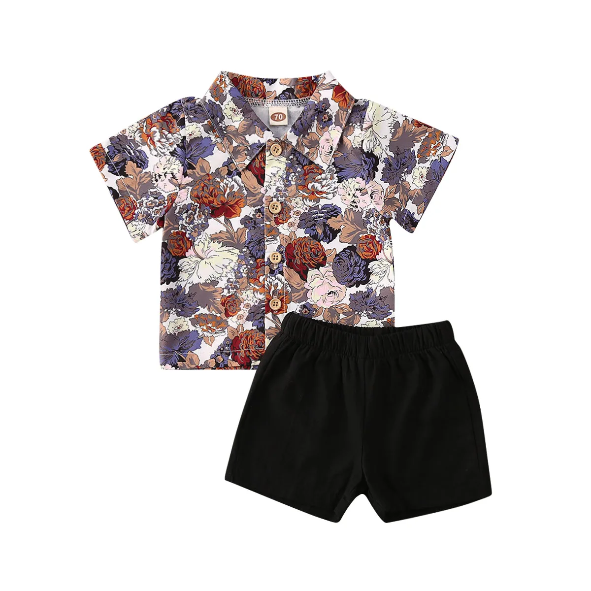 Футболка с короткими рукавами и шорты комплект из 2 предметов для маленьких