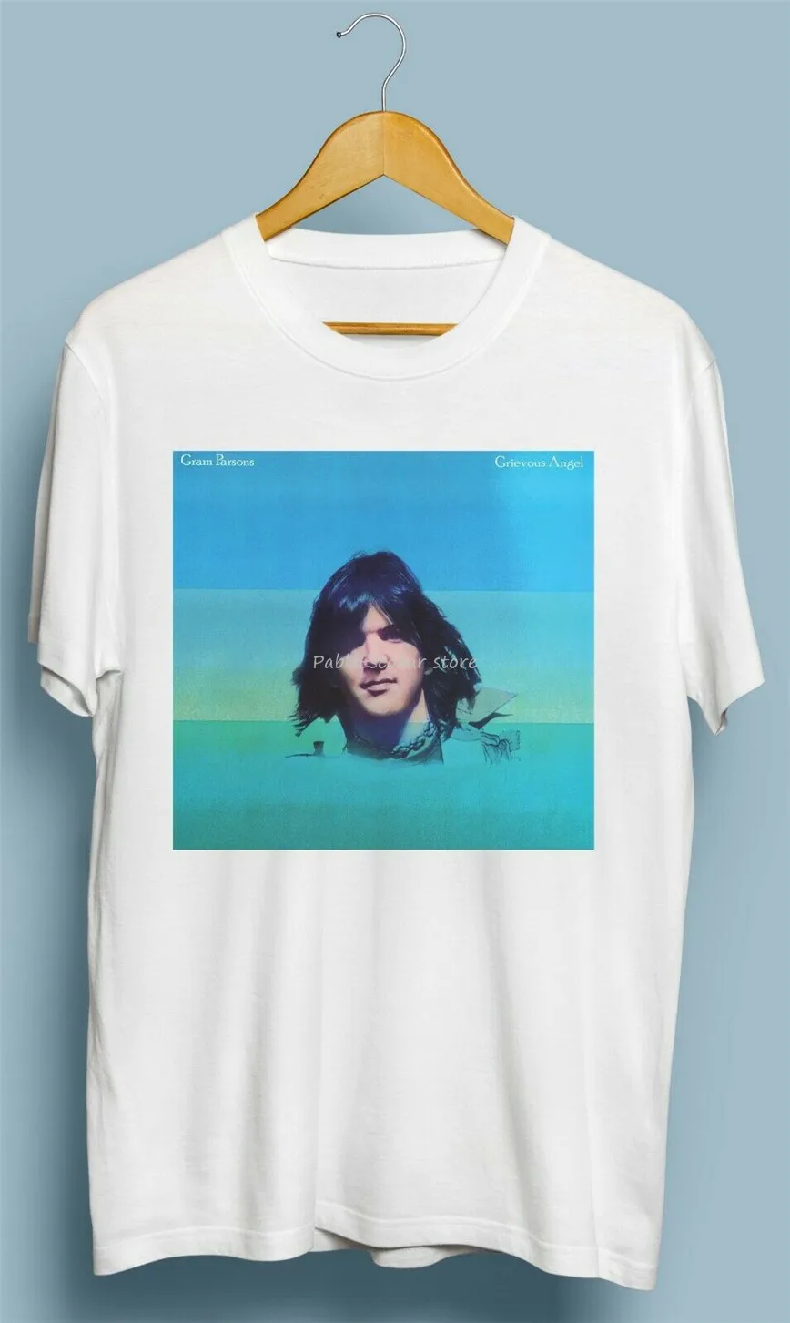 Винтажная Футболка Gram Parson liveus Angel 70 s Размер m l Xl 2Xl модная классическая стильная
