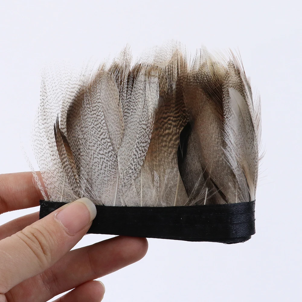 

Лента с бахромой и натуральными гусиными перьями, 5-8 см