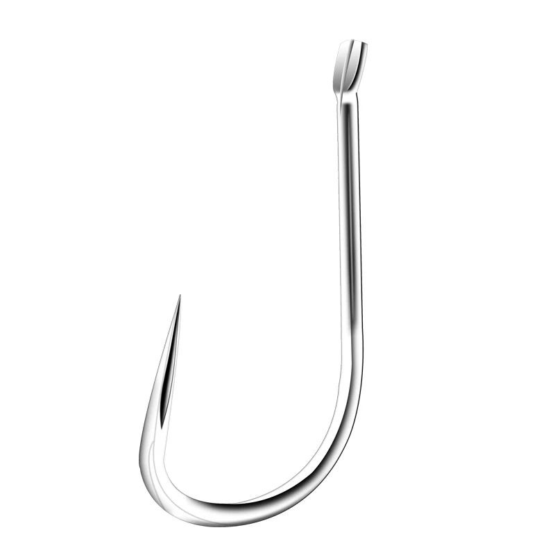 

50 Pic Box Fishing Hooks High Carbon Steel Tackle Fishing Hooks No Barb Lot Tools Angeln Zubehor Fishing Accessories EI50FH