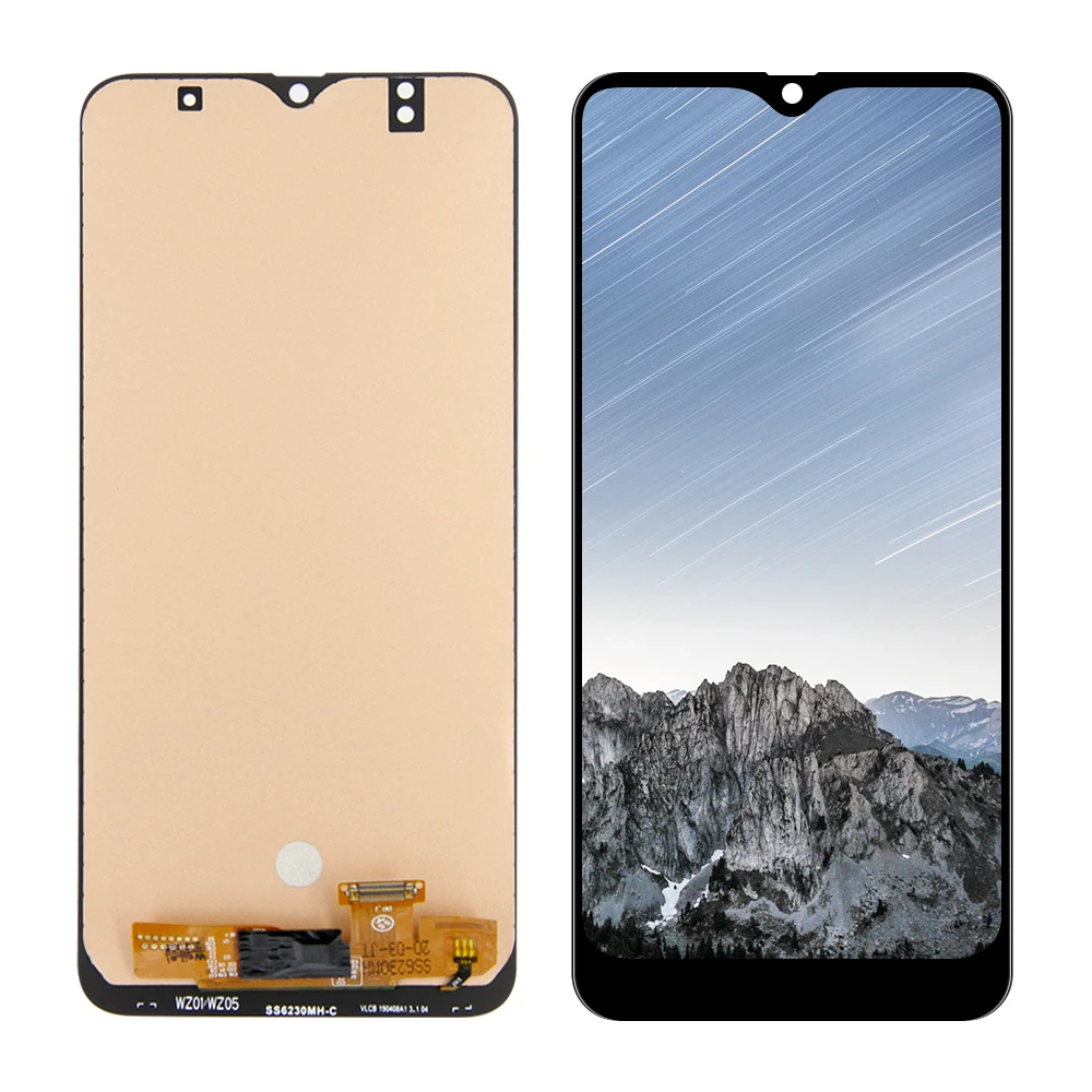 ЖК дисплей AAA для SAMSUNG Galaxy A50 A505 с дигитайзером сенсорная панель в сборе и рамка A505DS