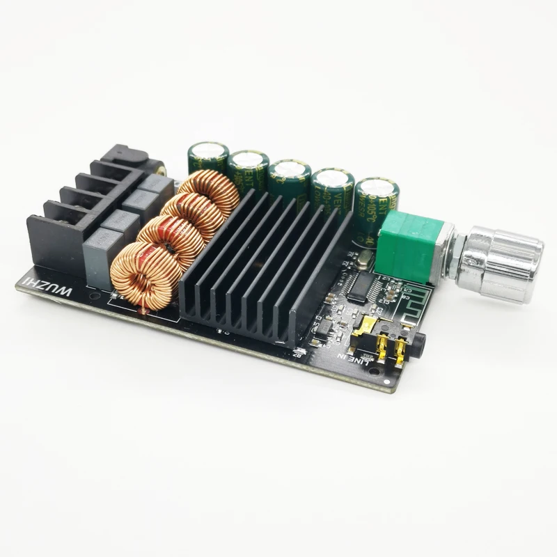 Цифровой усилитель высокой мощности ZK-1002 Hi-Fi TPA3116 Bluetooth 5 0 стереоплата 100 Вт + звука