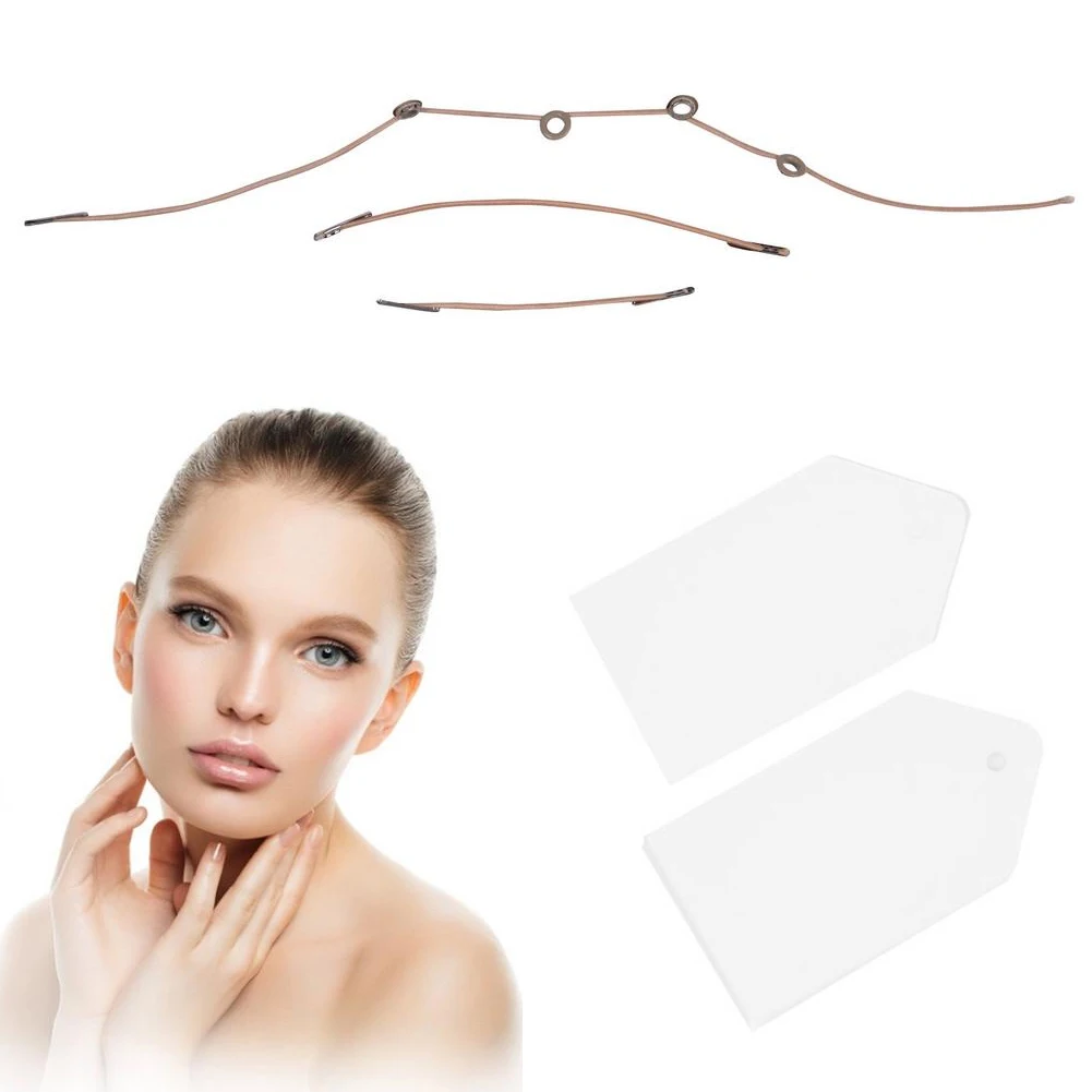 

40Pcs/Set Invisible Thin Face Stickers V-Shape Face Wrinkle Patch Instant Lift Double Tapes Reducer Shaping Lifting Kit Shipping