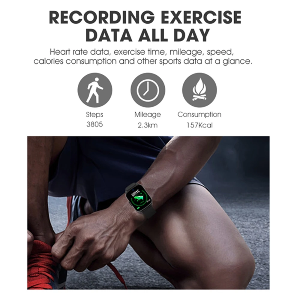 

2020 Smart Watch Men Bracelet Heart rate monitor Blood Pressure Sport Smartwatch Fitness Bracelet For Xiaomi Android ios Reloj