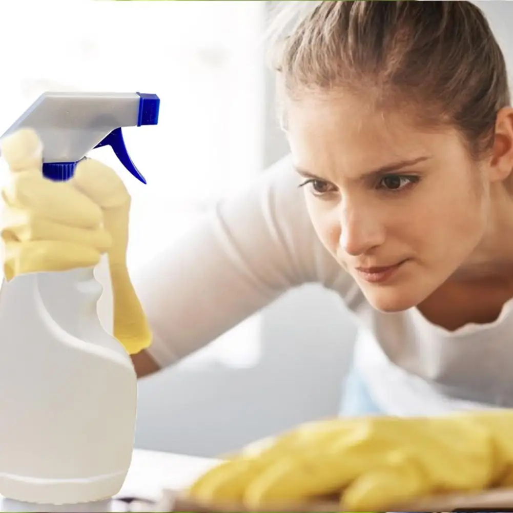

500mL Spray Bottle Leak Proof Large Capacity Nozzle Uniform Liquid Atomizer Bottle Tool for Kitchen Cleaning Disinfection