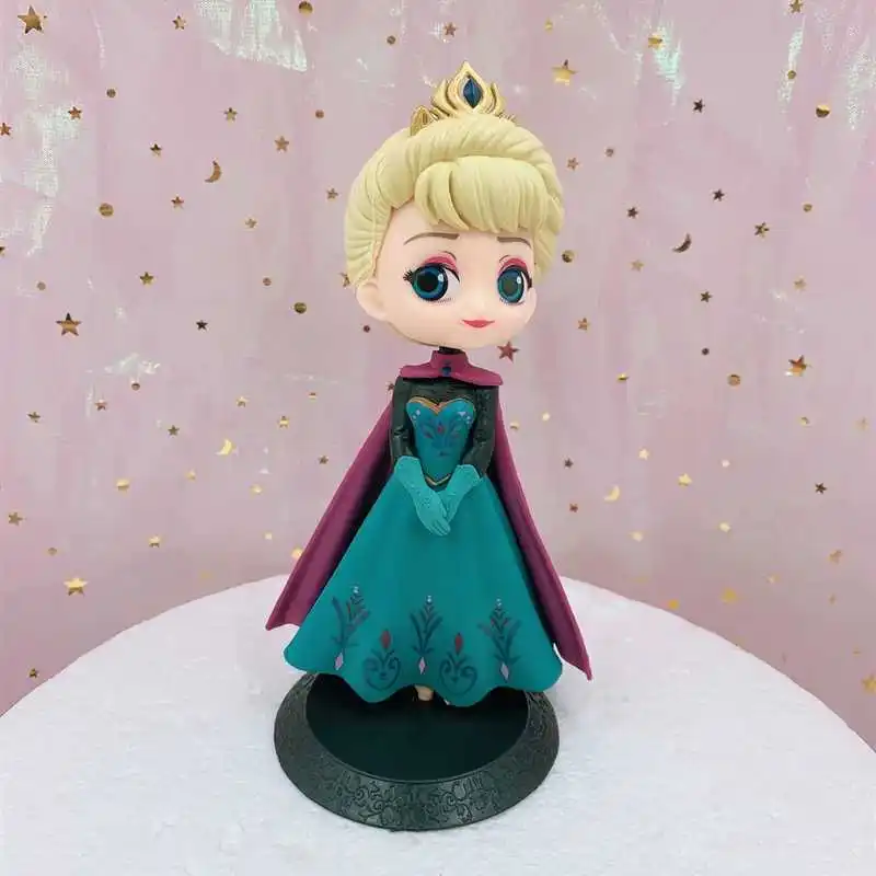 10 видов стилей Q Posket Sophia Snow Queen Эльза и Анна Фигурки игрушки куклы Aurore 17 см ПВХ