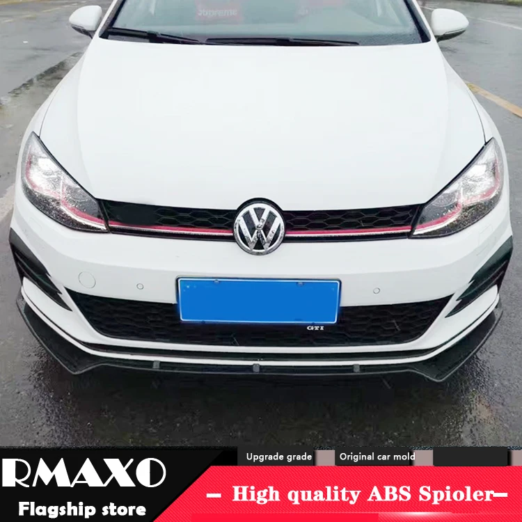 Защитный диффузор для заднего бампера GOLF 7 G TI ABS 2018 5 комплект корпуса бампер