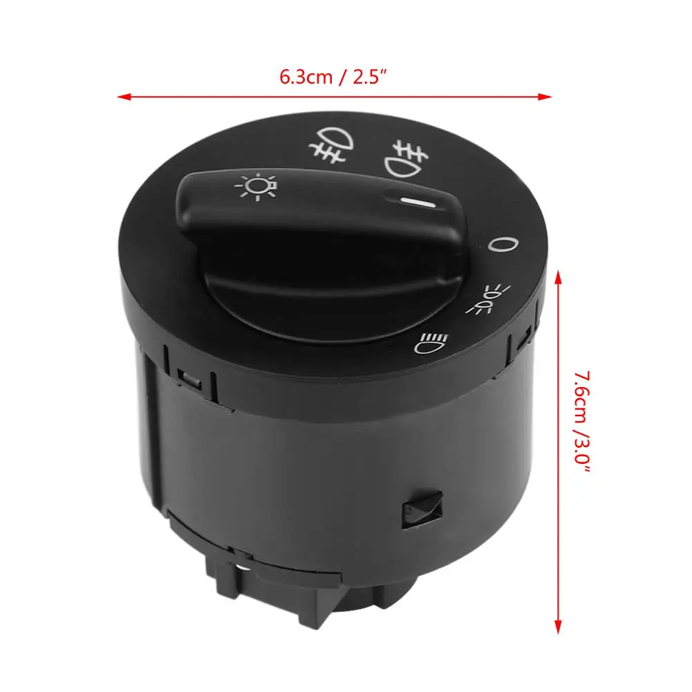 Переключатель управления противотуманной фарой для VW Golf Caddy JETTA TOURAN Passat CC EOS Amarok