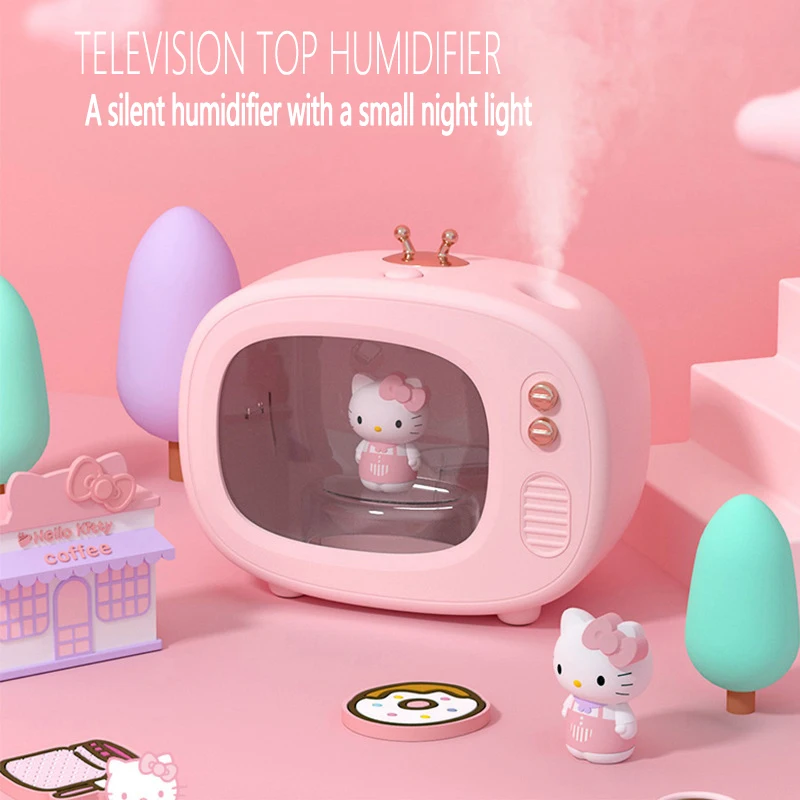 

HelloKitty TV humidifier mini spray home bedroom creative hydrating device lovely dormitory desktop