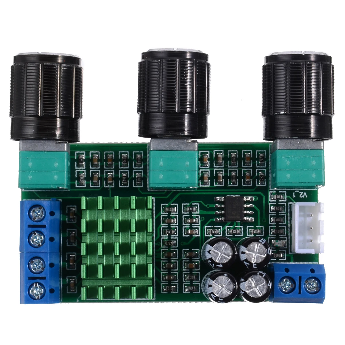 Плата усилителя с высокой мощностью от 12 В до 24 постоянного тока TPA3116D2 80 Вт +
