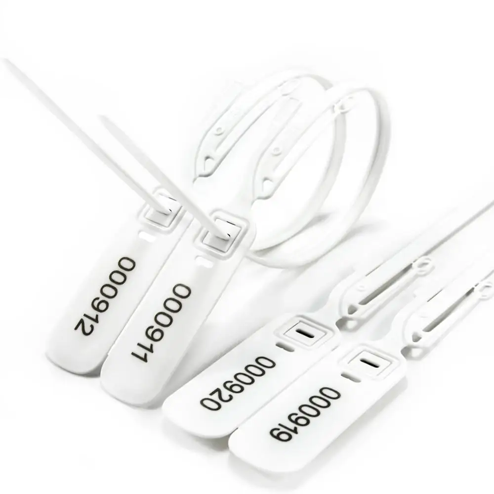 1000 пластиковые пронумерованные герметичные метки с защитой от взлома легко