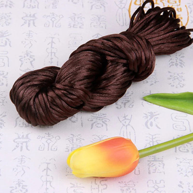 20 м плетеный шнур веревка лента узел сделай сам для одежды браслет подвешивания