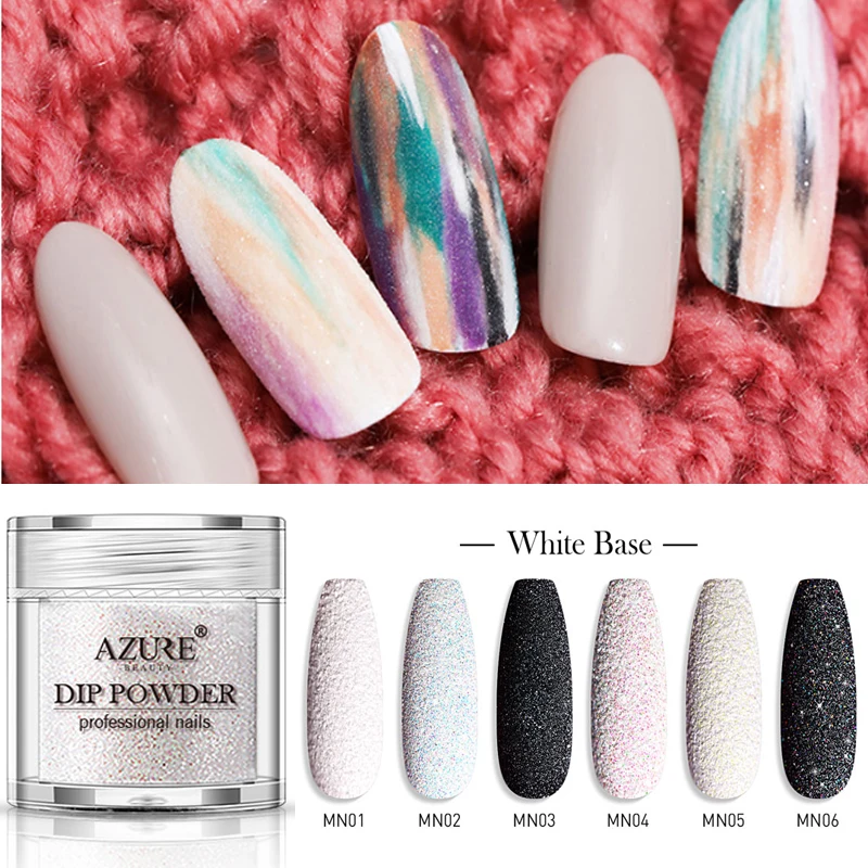 Modelones дизайн ногтей Блестящий Порошок шерстяной погружение Порошковая