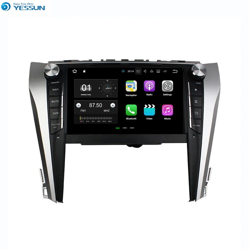 YESSUN для Toyota Camry 2015 ~ 2017 Android автомобильный навигатор GPS HD экран Аудио Видео Радио