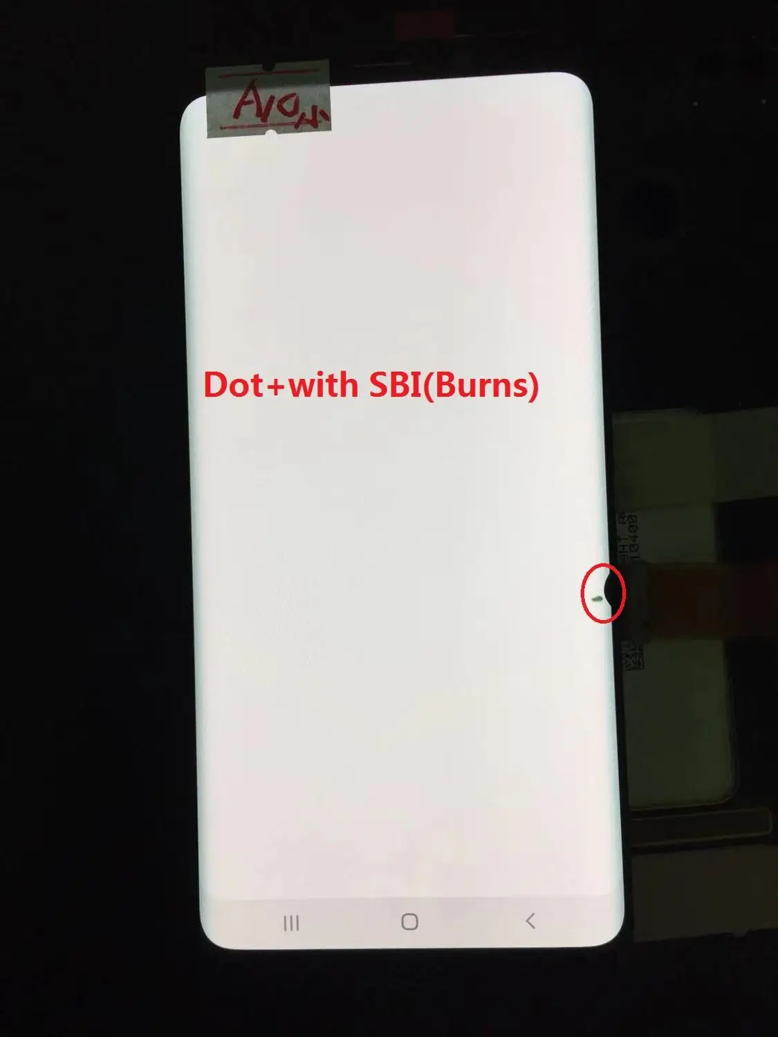 NO.A10 with SBI AMOLED Замена для SAMSUNG Galaxy S9 PLUS ЖК сенсорный экран дигитайзер без рамки G965 дисплей - Цвет: NO.A10 with SBI