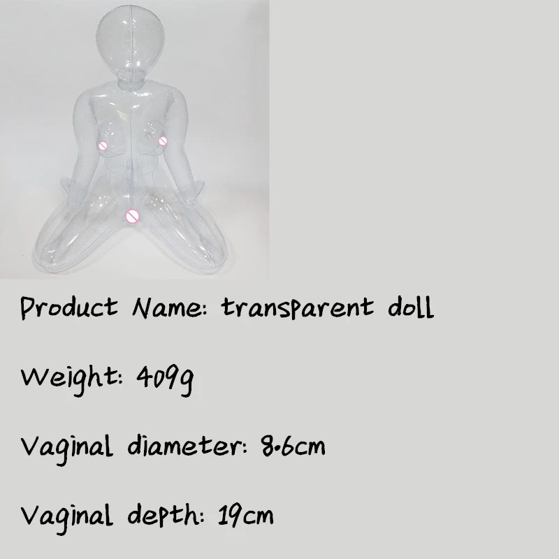 Секс кукла для мужчин прозрачные надувные куклы из ПВХ сексуальная взрослый