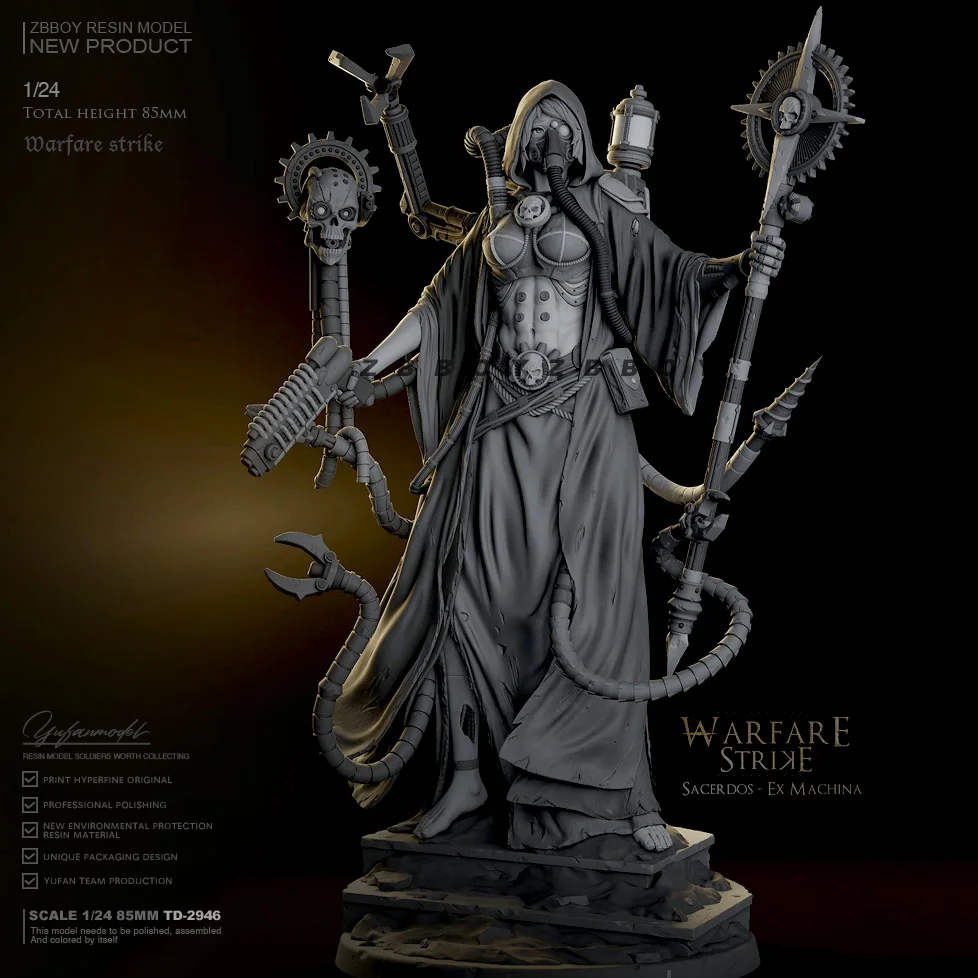 

1/24 Resin figure model kits DIY self-assembled TD-2946