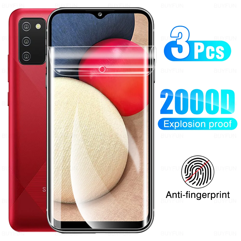 

3 шт. закаленное стекло для Samsung Galaxy A02s EU A12, Защита экрана для очков Sumsung A02s EU A12 A 12, защитная пленка