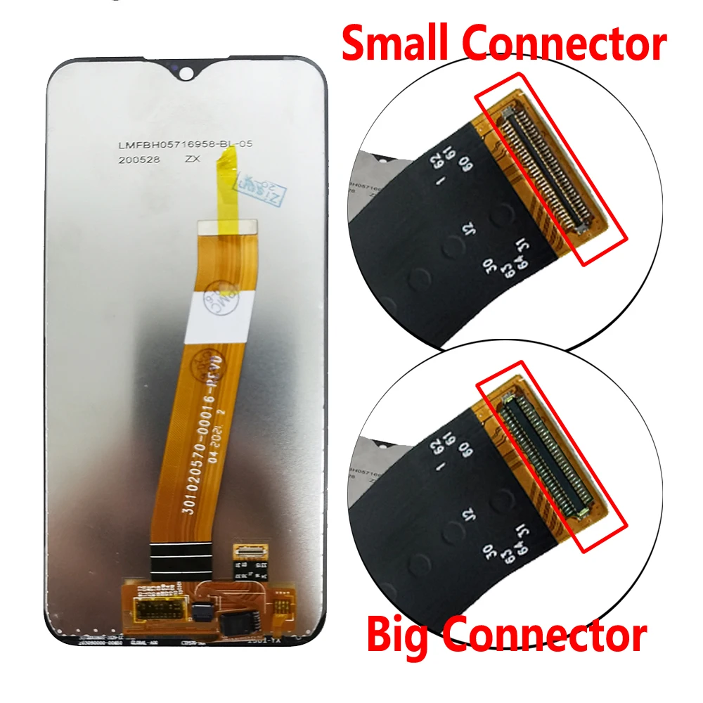 Pantalla LCD de 5,7 pulgadas para m&oacute;vil, digitalizador de panel t&aacute;ctil con marco para Samsung Galaxy A01, A015, SM-A015F, A015G, A015M-2