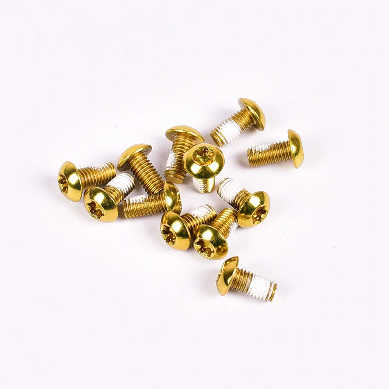 Болты для велосипедного дискового тормоза 12 шт. винты из сплава набор звездочек