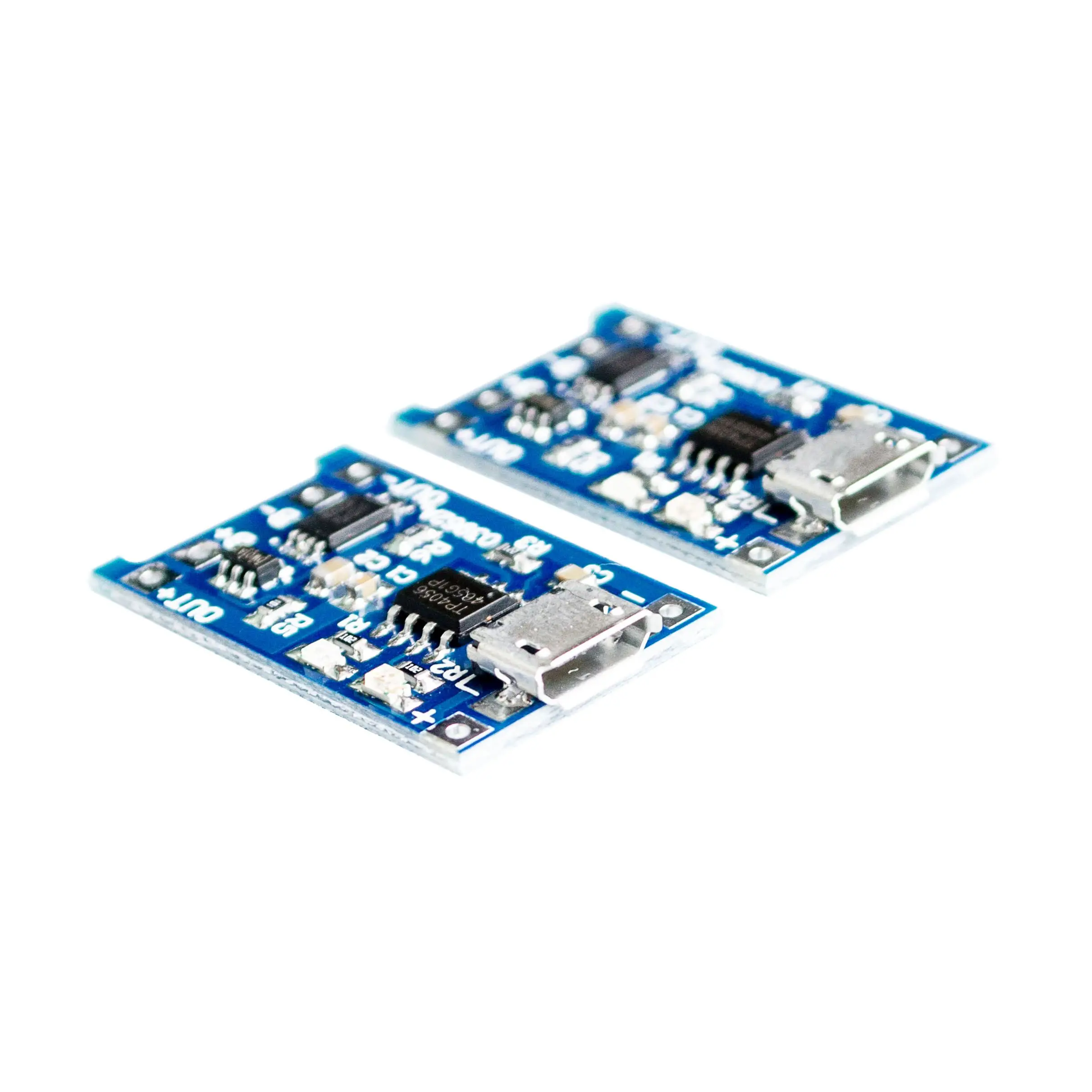 

100PCS TP4056 TC4056 Micro USB 5V 1A 18650 Lithium Battery Charger Module Charging Board Dual Functions Li-ion