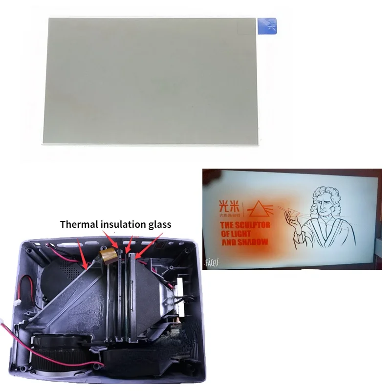 4-дюймовый ЖК мини светодиодный проектор для UC40 UC46 Rigal ремонт теплоизоляция