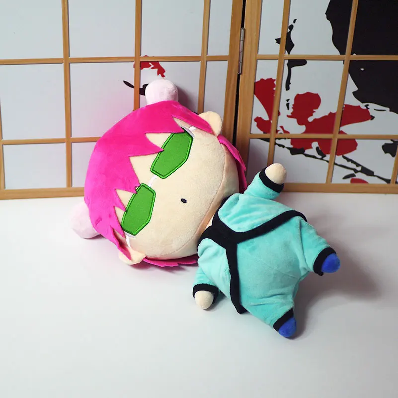 

30cm Saiki Kusuo no sai-nan Figure Plush Doll Toys Anime The Disastrous Life of PSI Saiki K.Cosplay Short Doll for Gift Toys