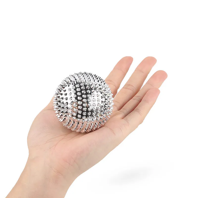 

2PCS/Pair Massage Ball Hand Magnetic Therapy Spiky Hand Pressure Relief Trigger Point Pocket Massager Health Care Tool