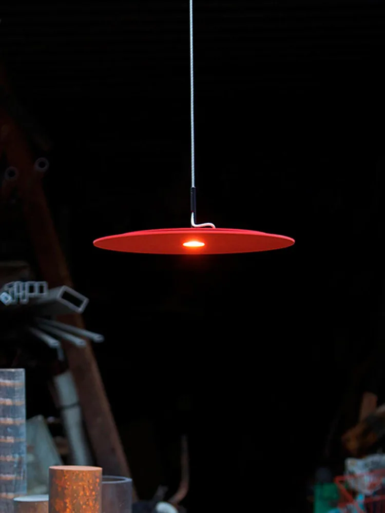 

Nordic Simple UFO Dining Ceiling Lights Designer Bar Counter LED Bedroom Personalized Bedside Pendant Lamp Kitchen Accessories