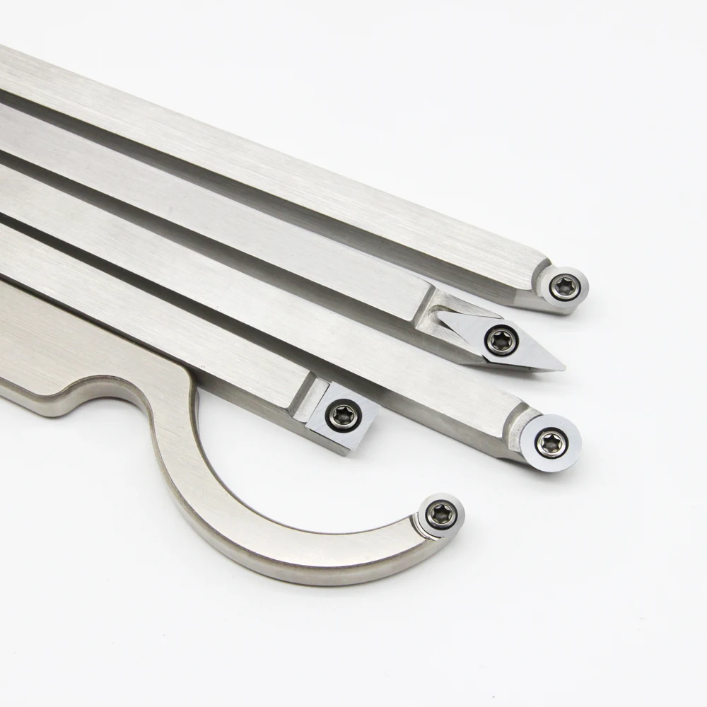 Набор токарных инструментов 6 в 1 токарное долото и резец из нержавеющей стали для