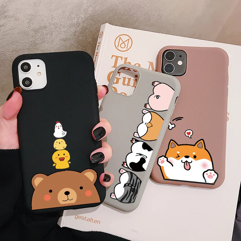 Супер популярный чехол для телефона iPhone 11 Pro XR X Xs Max 8 7 6 Plus 6S 5S SE матовый