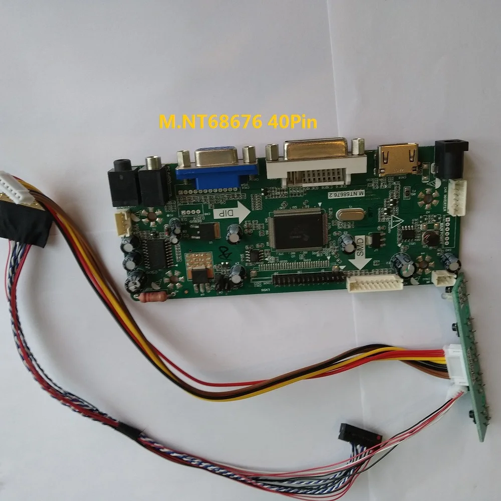 Комплект для N173O6 L01/L02 панельный монитор 1600X900 17 3 &quotVGA экран M. NT68676 светодиодный ЖК