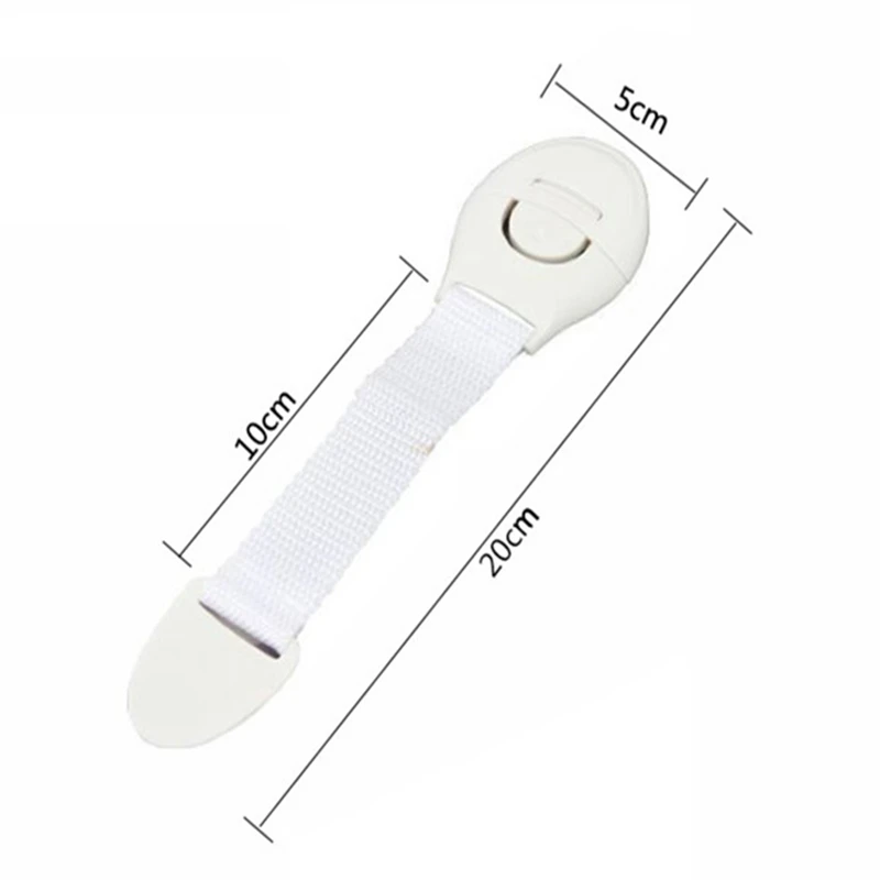 

4Pcs/Lot Children Cabinet Locks Door Locking Drawers Refrigerator Toilet Lengthened Bendy Safety Kids Plastic Lock Safety Buckle