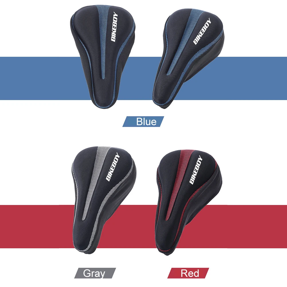 3D Силиконовый гелевый коврик для велосипеда седло чехол MTB сиденья подушка в