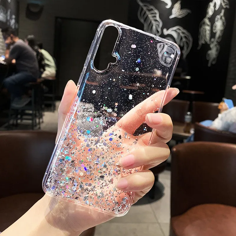 Bling Glitter Case For Huawei Y9 Y7 Prime Y5 Y6 2019 Y7A Y7P Cases Huawei Honor 10i 9X 8X 8A 10 Lite 20 Pro 9A 9C 8S 20S Covers