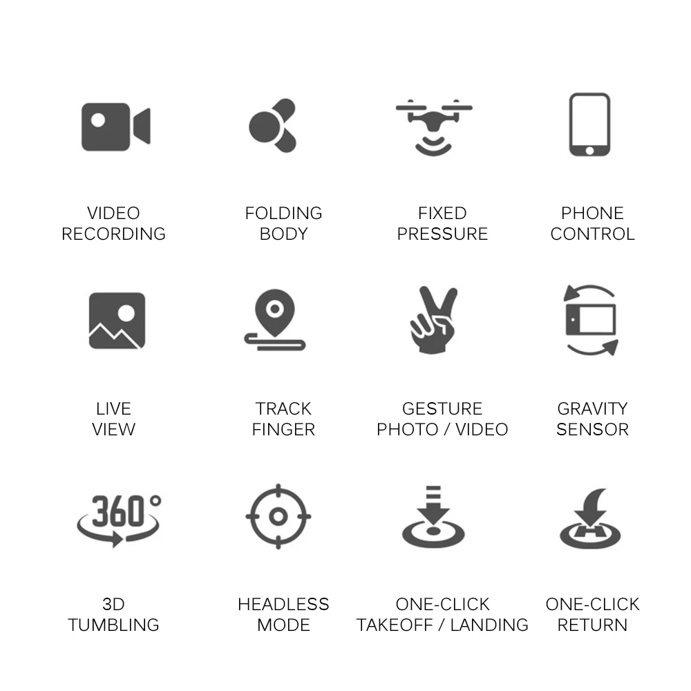 

Mini Folding Drone Aerial WiFi Real-Time Picture Transmission Remote Control Aircraft Drones Aircraft Drones With Camera Hd