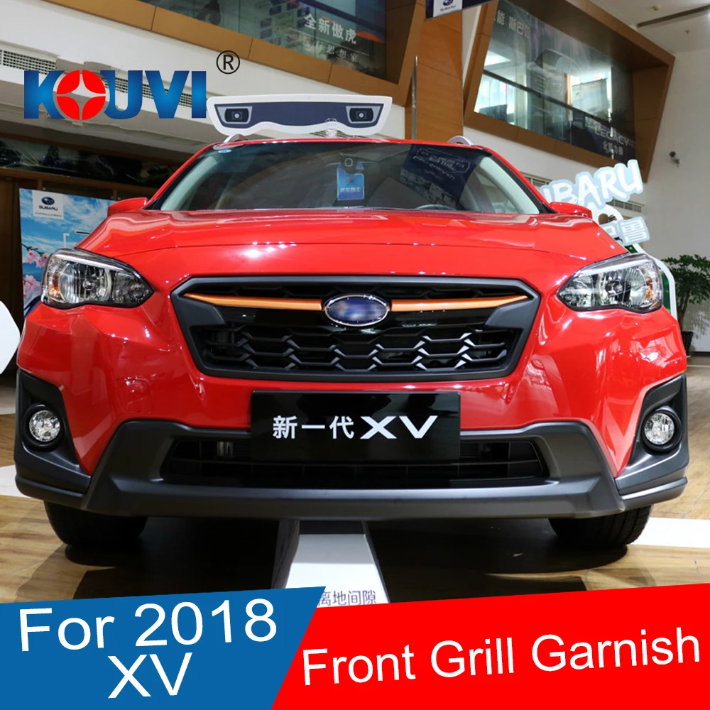 2 шт. хромированные накладки на гриль для Subaru XV 2018 2019 GT7 GT3 | Автомобили и мотоциклы