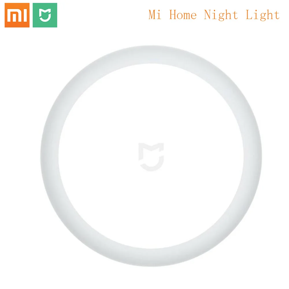 Умный светильник Xiaomi mijia светодиодный ночник с сенсорным управлением 0 4 Вт 2400 лм