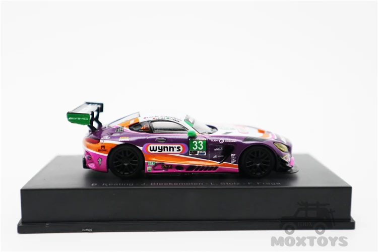 Модель автомобиля Отлитая под давлением Spark 1:64 AMG GT3 No.33 24H Daytona 2019 | Игрушки и хобби