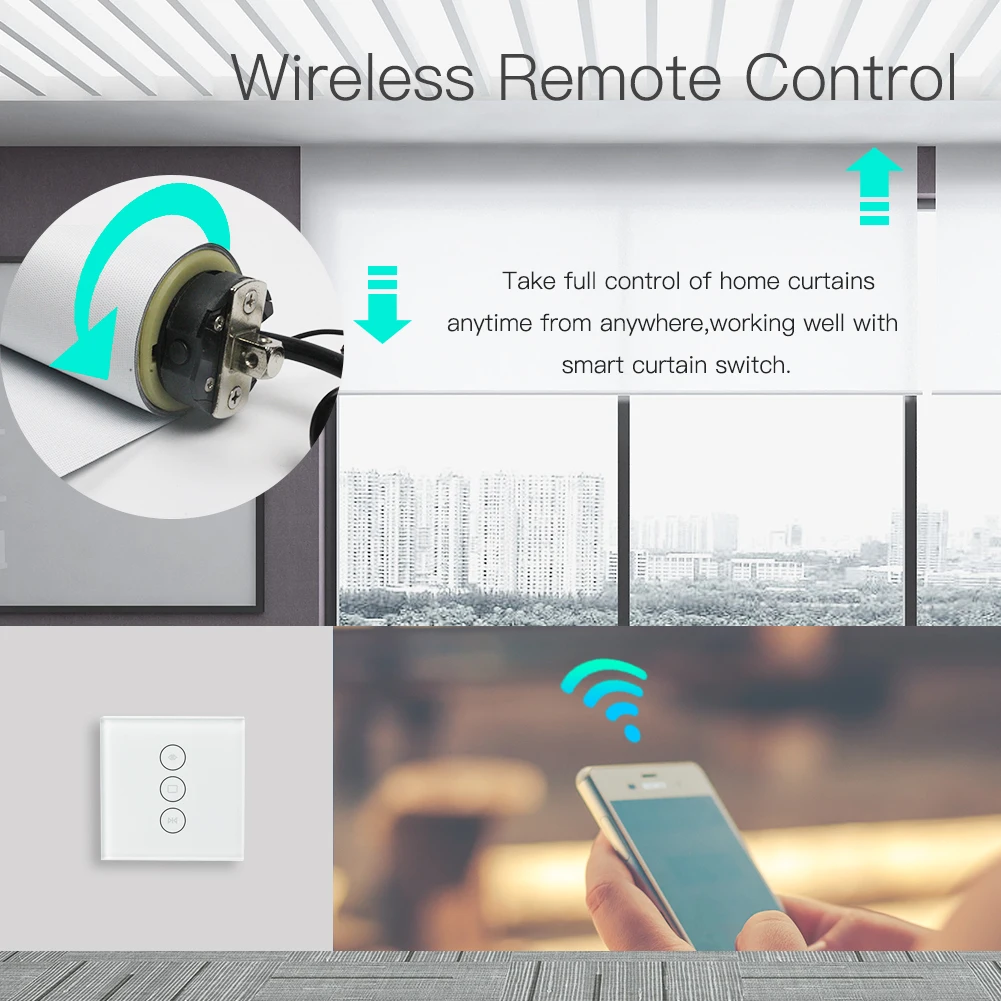 Моторизованный электрический умный трубчатый роликовый шторный двигатель 4