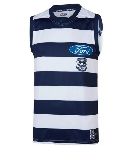 Мужская спортивная рубашка для регби GEELONG с изображением кошек 2019 | Спорт и