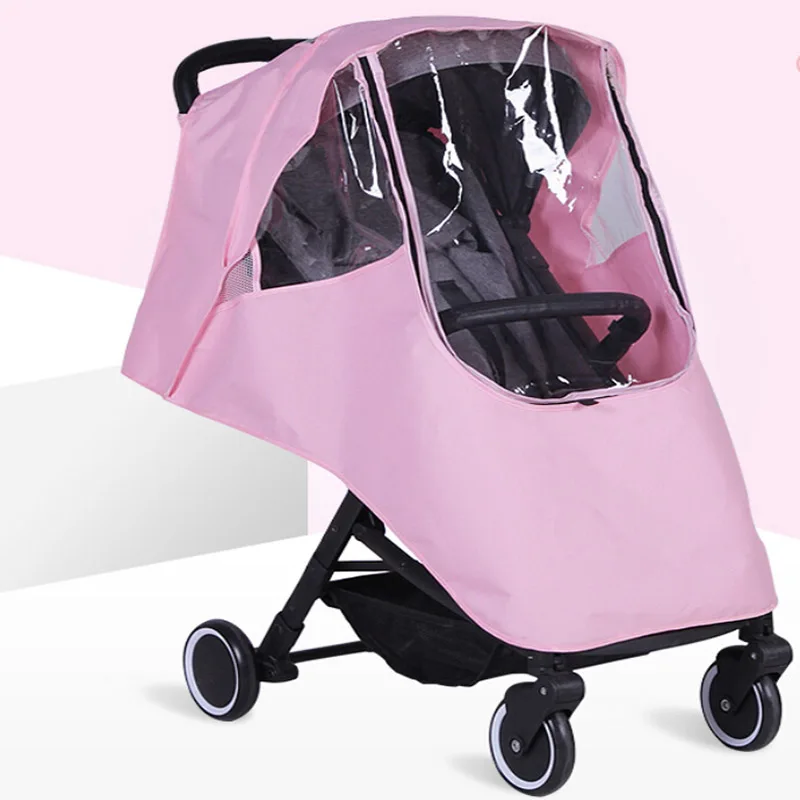 Baby Stroller Universal Waterproof Rain Cover Wind Dust Shield For Strollers Accessories Cubierta De Lluvia 2021 New Style | Мать и