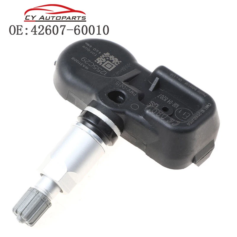 Новый датчик давления в шинах TPMS подходит для Toyota 42607-60010 4260760010 Φ PMVC215 Новый датчик давления в шинах TPMS подходит для Toyota 42607-60010 4260760010 Φ PMVC215