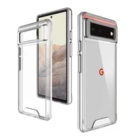 camera protective phone case for google pixel 6 pro 5g ultra thin clear soft tpu fundas transparent back cover pixel6 6pro 2021