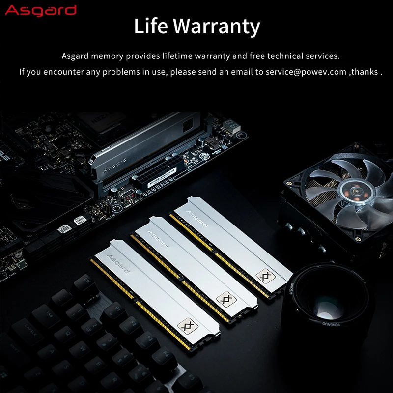 Asgard DDR5-4800 Память ОЗУ 16 ГБ 8 X2 4800 МГц DDR5 серии L1 и T3 ddr5 1 в память для ПК | Компьютеры